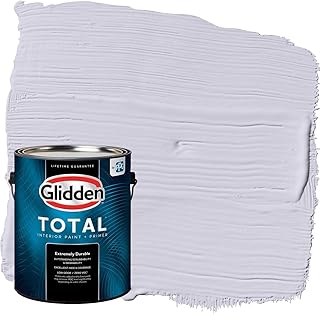 Glidden Total Interior Wall Paint & Primer All-in-One, Lavender Haze/Pur...