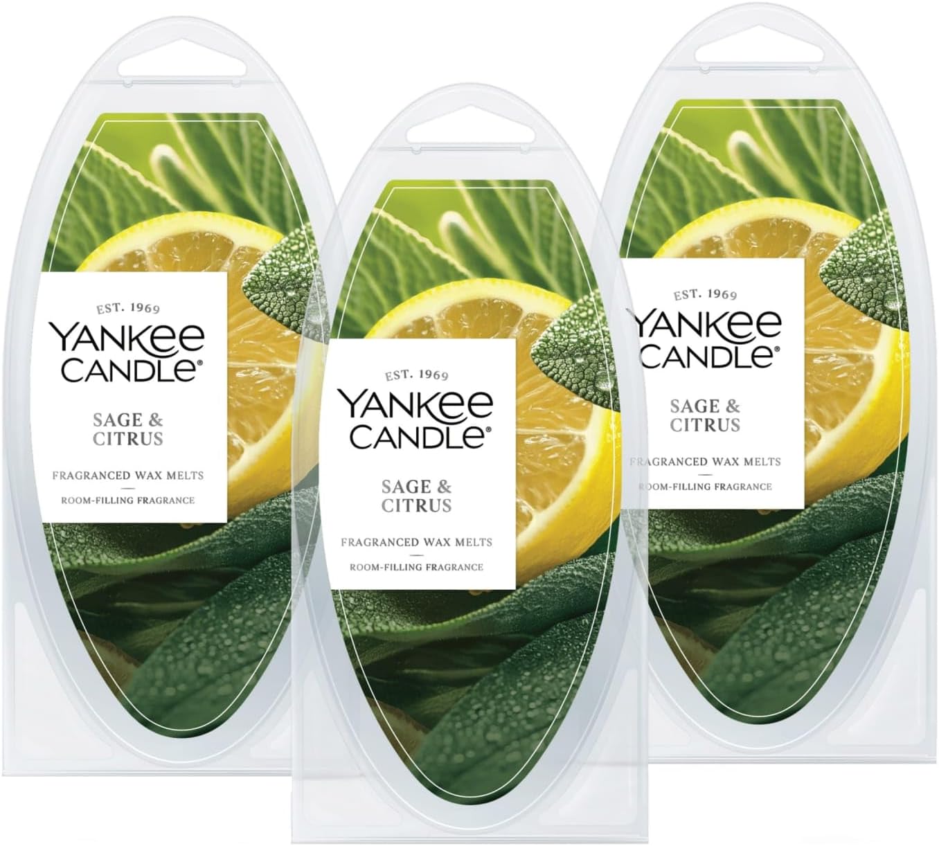 Yankee Candle Scented Wax Melts for Wax Warmers, Candle Wax Melts Refills, Long Lasting Home Fragrance, Pink Sands 6 Count (Pack of 3)
