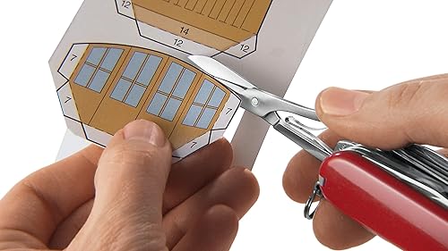 Miniatura 2 de Victorinox Huntsman - Cuchillo suizo del ejército, 15 funciones, navaja de bolsillo de fabricación suiza con hoja grande, destornillador, tijeras