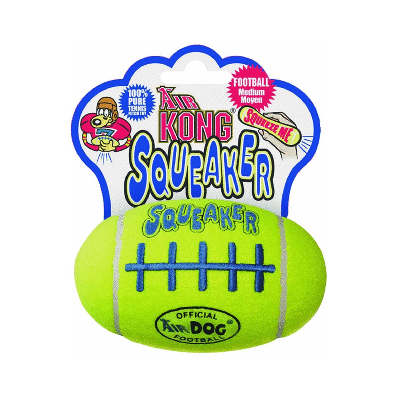 Air Squeaker Football Medium (3 Pack)