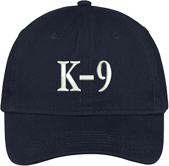 Trendy Apparel Shop K-9 Embroidered Dad Hat Adjustable Cotton Baseball Cap