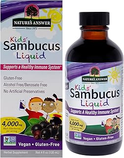 Nature'S Answer SambucUS Kids Syrup, 120 Ml