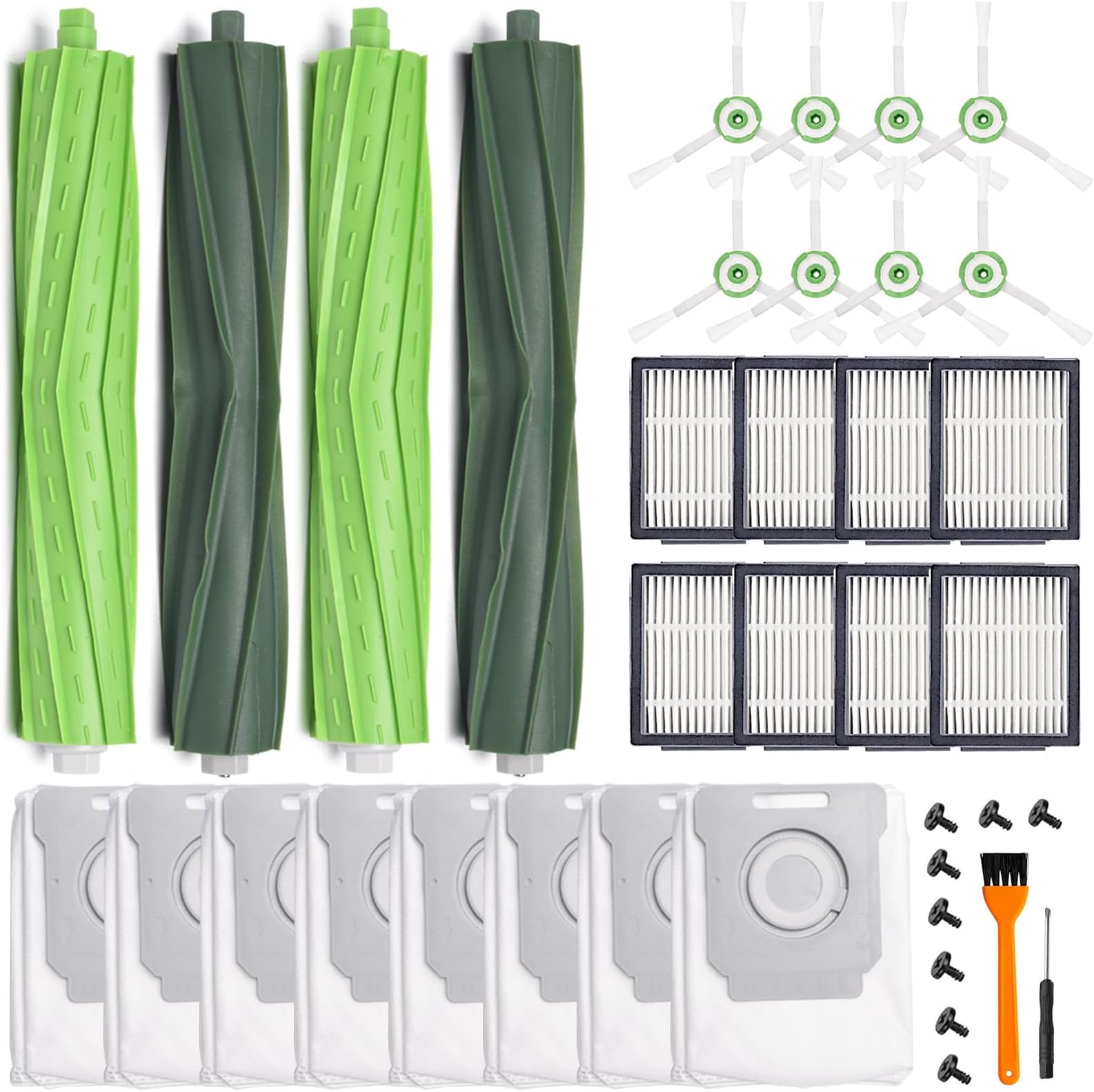 Kit Ricambi Per Roomba Serie I, J, E - Include Spazzole, Filtri E Accessori - Compatibile Con I7, I3, J7, E5, E6 - Foto 4