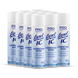 Lysol I C Disinfectant Aerosol Spray 19 Oz Can Case Of 12