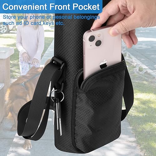 Miniatura 2 de Xxerciz Portabotellas de agua con soporte para teléfono Owala FreeSip de 24 onzas, 32 onzas y 40 onzas, soporte universal para botella con correa de