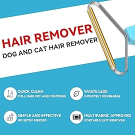Carpet Rake,Lint Remover,Pet Hair Remover, Dog Cat Hair Remover,Carpet Rake for Pet Hair Removal,Lint Brush,Lint Shaver for Carpets, Car Mat,Couch,Pet Bed,Furniture & Rug(Blue)