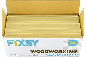 FIXSY Hot Glue Sticks: Woodworking, Multi-Temp Glue Sticks