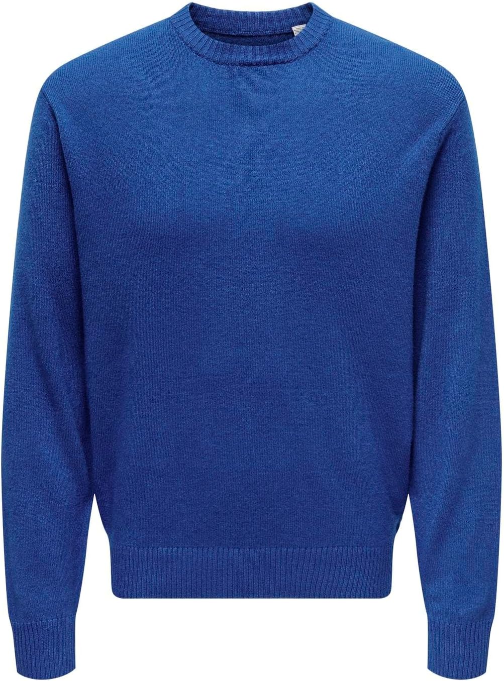 Only & Sons ONSLEON LIFE REG 12 PBT CREW KNIT Triko Erkek