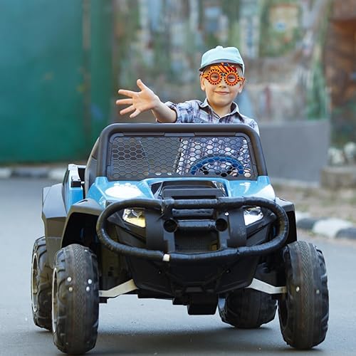 Miniatura 6 de YYMYMGJ 24 lentes de papel Monster Truck Monster Truck para fiestas, suministros de fiesta de cumpleaños, regalos para cabina de fotos, accesorios