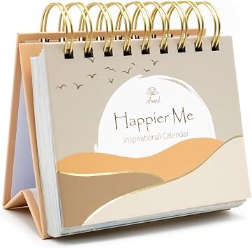 Happier Me - Daily Inspirational Quote and Affirmation Calendar By Ariond