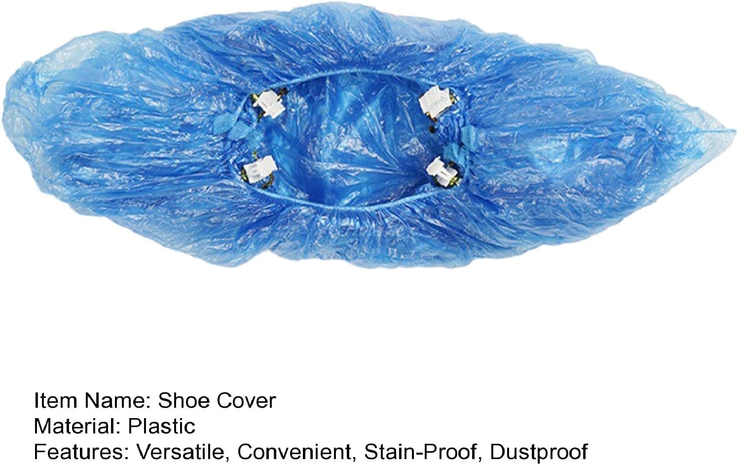 Shoe Covers Machine Automatic Shoe Cover Dispenser Efficient Automatic Shoe Cover Dispenserwith 200PCS Disposable Plastic Shoe Cover for Home, Office, Supermarket, Factory, Hospital 400 PCS Blue