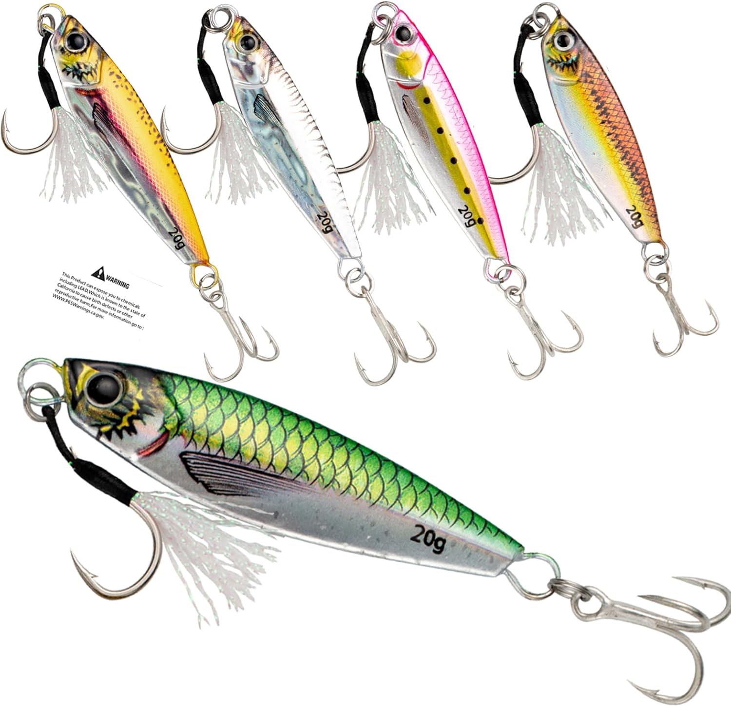 iLure Fishing Jigging Spoons Saltwater Jigs Fishing Lures