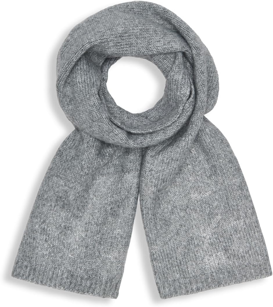 KARL LAGERFELD womens Star Power Studded Scarf