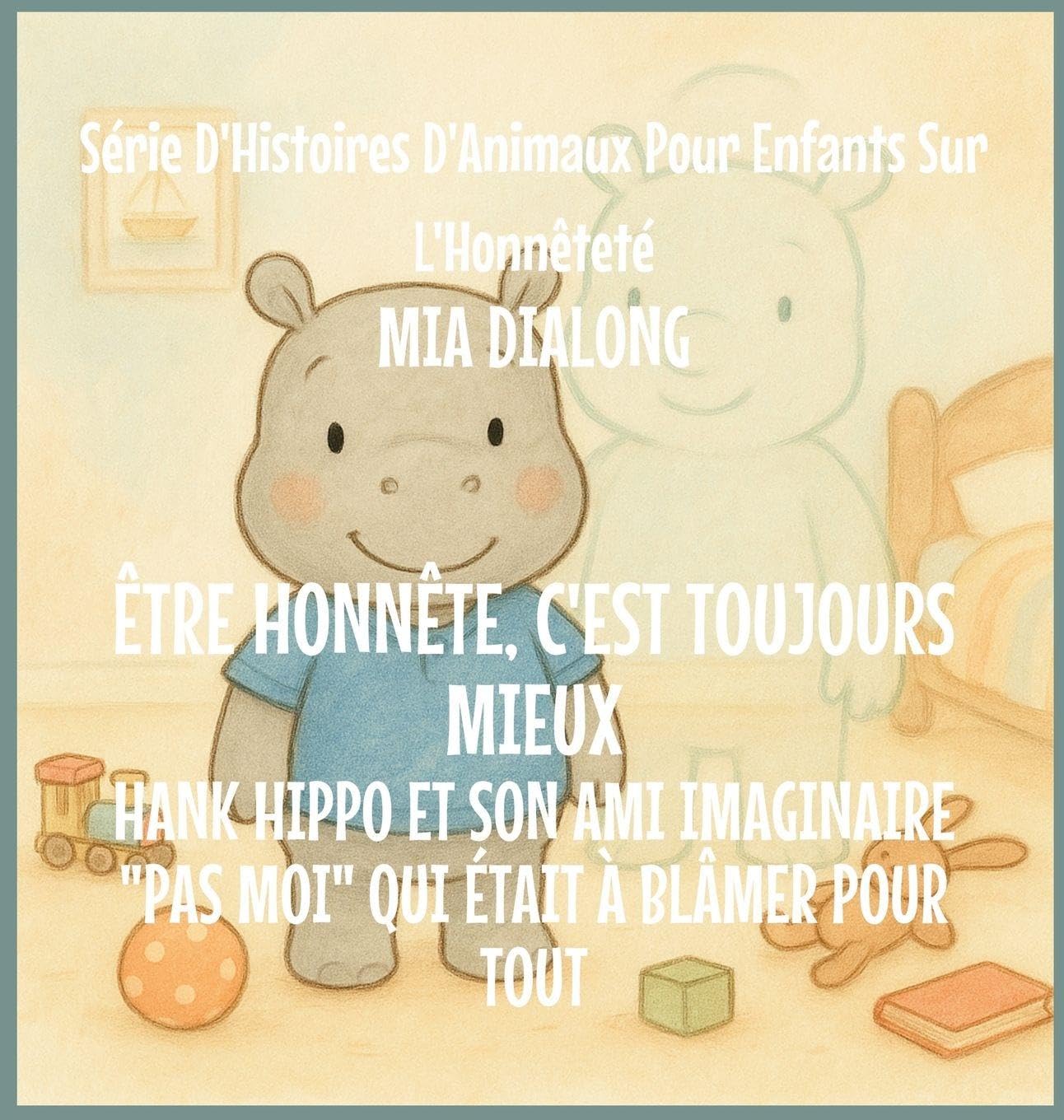 Être Honnête Est Toujours Le meilleur: Hank Hippo et Son Ami Imaginaire "Pas Moi" Qui était à Blâmer pour TOUT: 4 (Série d'Histoires d'Animaux Pour Enfants Sur l'Honnêteté)