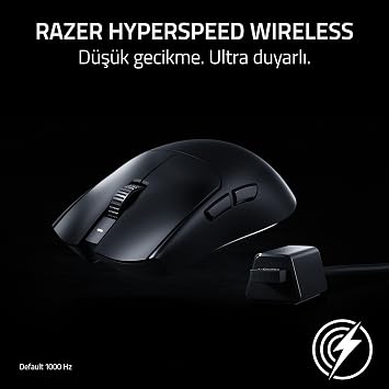 Razer Viper V3 Pro SE - Ultra hafif kablosuz e-spor oyun faresi - 54 g hafiflik - Focus Pro sensör 35K DPI - HyperSpeed Kablosuz - 95 saat pil ömrü - Smooth Touch - PC/Mac | Siyah