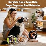 Jouets en peluche de chien Squeaky Pas de jouets en peluche interactifs de chiots pour les garder occupés, Tug durable de jouets de chien de guerre pour petites, moyennes et grandes races - Singe