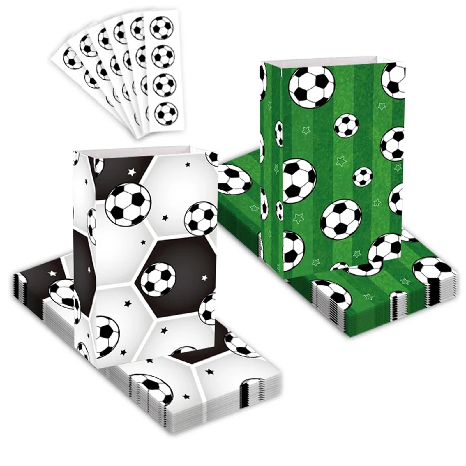 Forniture for feste di compleanno calcio da 30 pezzi per Feste di Calcio(Color 1)