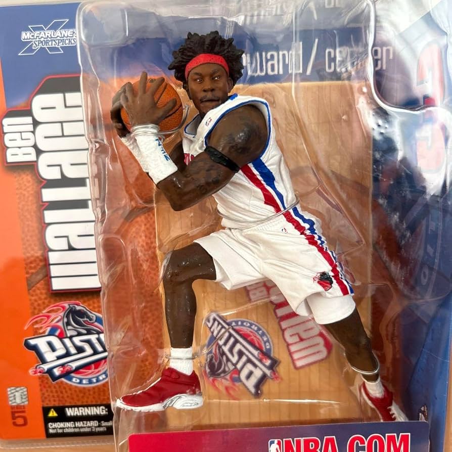 ベン　ウォーレス　マクファーレン　フィギュア Amazon | NBA ベン ウォレス フィギュア マクファーレン