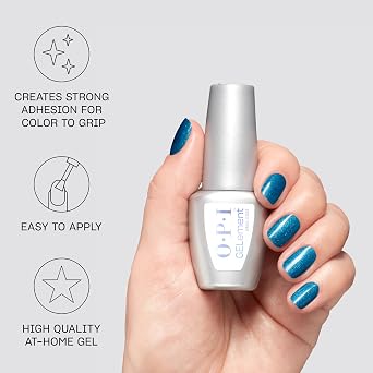 OPI GELement LED Cure Gel Nail Polish System | DIY Salon Quality | Assorted Colors, Base & Top Coat | LED Curing Lamp | Starter Kit + Prep Supplies | Sold Separately | Vegan | Soak Off Removal