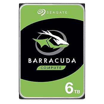 内蔵型ハードディスクドライブ Seagate Barracuda 6TB HDD Amazon.com: Seagate BarraCuda 6TB Internal Hard Drive HDD