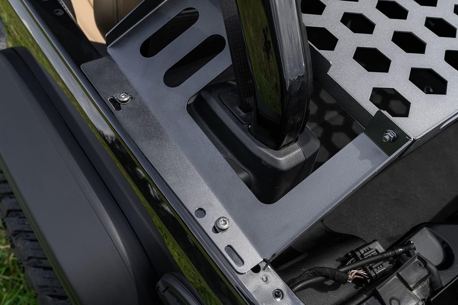 Rugged Ridge 13551.41 Interior Cargo Storage Rack, 2007-Current Jeep Wrangler JK & JL 4 Door Models, Textured Black : Automotive