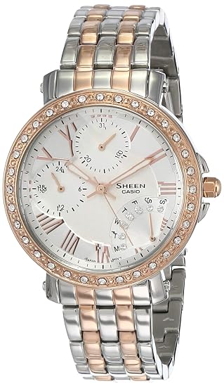Buy Casio Sheen Analog White Dial Women's Watch-SHN-3011SG-7ADR (SX144) at  Amazon.in