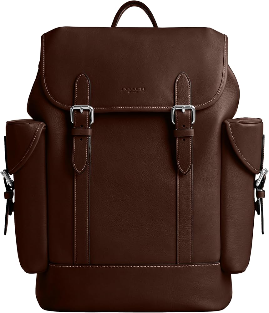 【 Coach 】リュック Amazon.com: COACH Men's Hitch Backpack in Natural Full-Grain