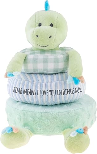 Stephen Joseph, Peluche apilable y anidable, juguete de aprendizaje de anillos apilables para bebé, juguete sensorial para el desarrollo del bebé,