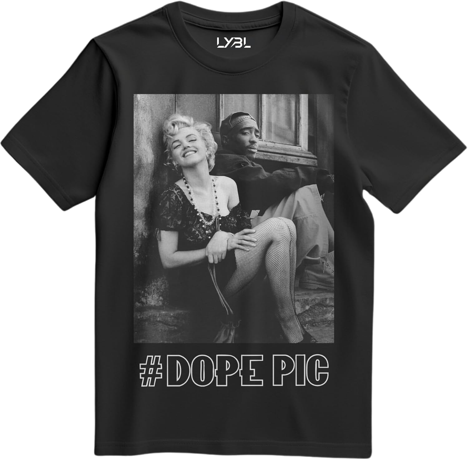 Hip Hop Rap Hollywood Culture Blonde Bombshell West Coast Legend Streetwear Tee