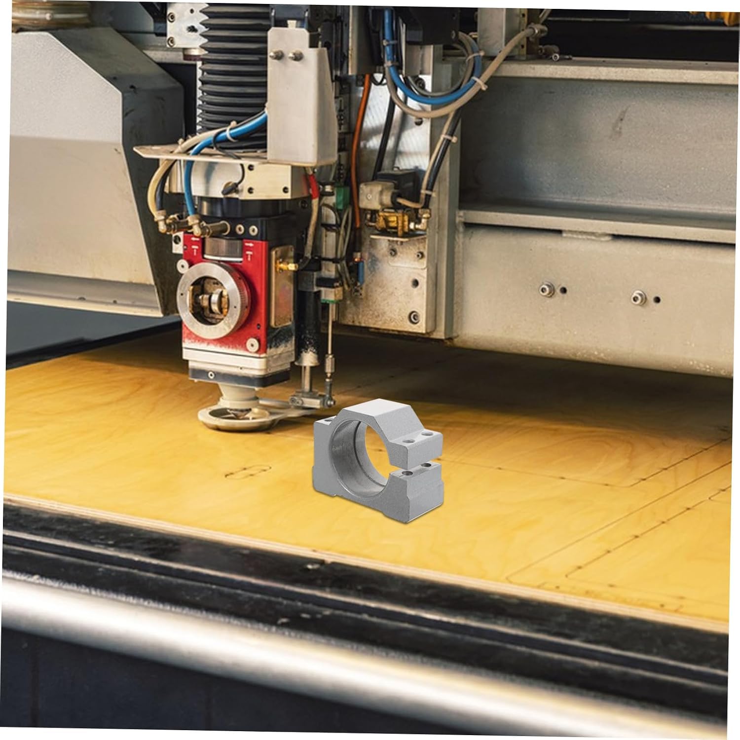 CNC Motor Clamp Bracket Mounting Fixture for CNC Engraving Machines Easy Installation Compatible with Various CNC Systems Precision Support Accessory