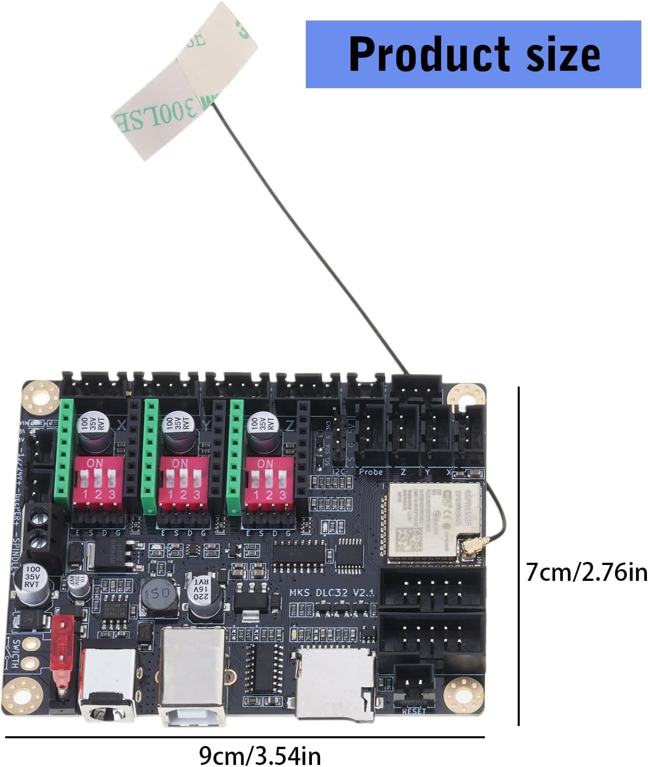 Offline Control Engraving Machine GRBL Board DLC32 2.1 240MHz Fast and Engraver Board