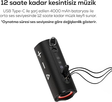 Xenon Smart Obli 4 Bluetooth Hoparlör | 30W RMS Işıklı 4000 mAh TWS IPX4 BT 5.3 X6705