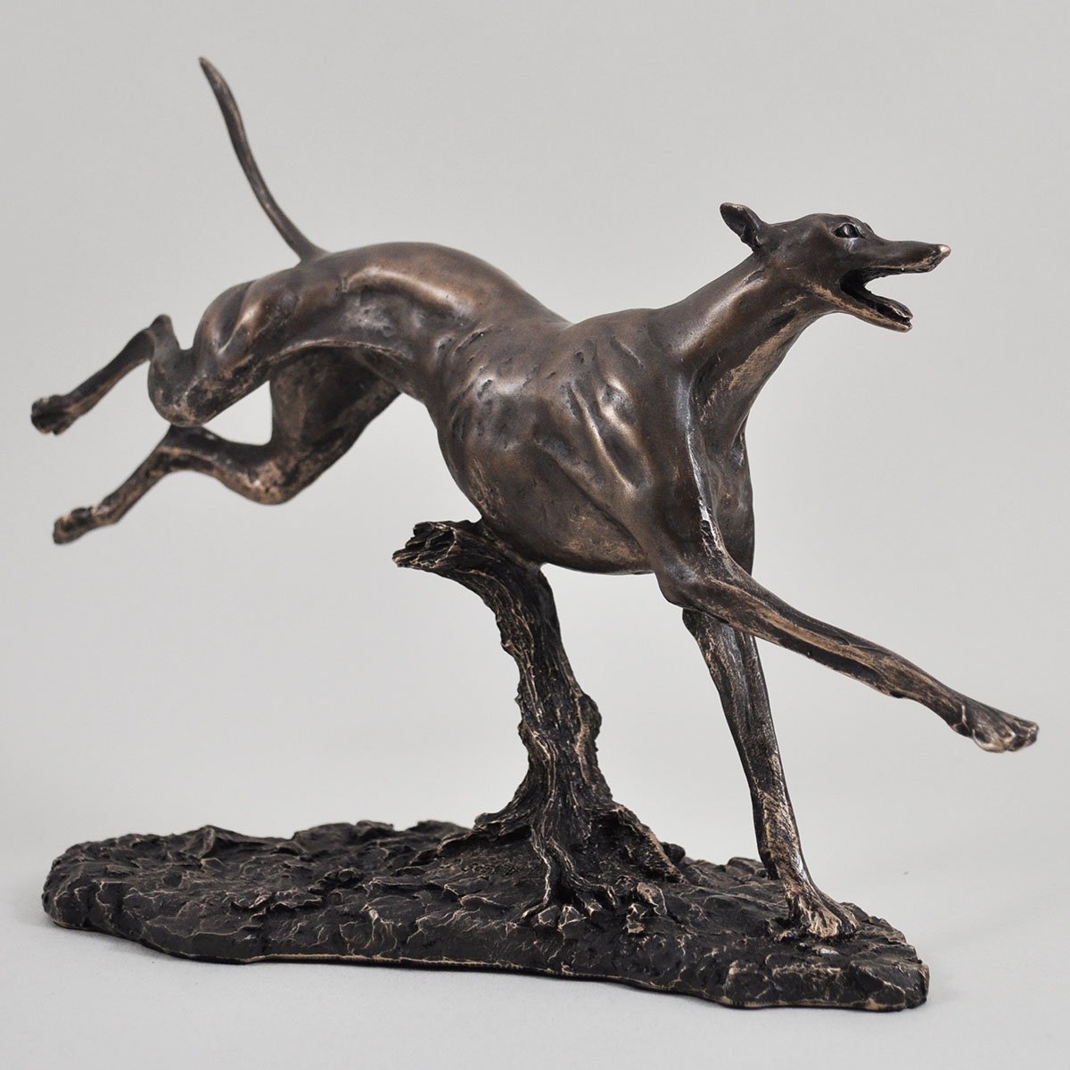 Greyhound Cold Cast Bronze David Geenty