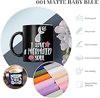 Vista 2 de GIRAFVINYL 001 - Rollo de vinilo permanente, impermeable, resistente a la decoloración y adhesivo, 12” x 8', para máquina de corte, bricolaje