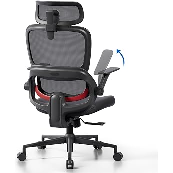 SIHOO B100 SE Dynamic Lumbar Support Office Chair | Widened memory foam seat, wide adjustable headrest, breathable mesh back,