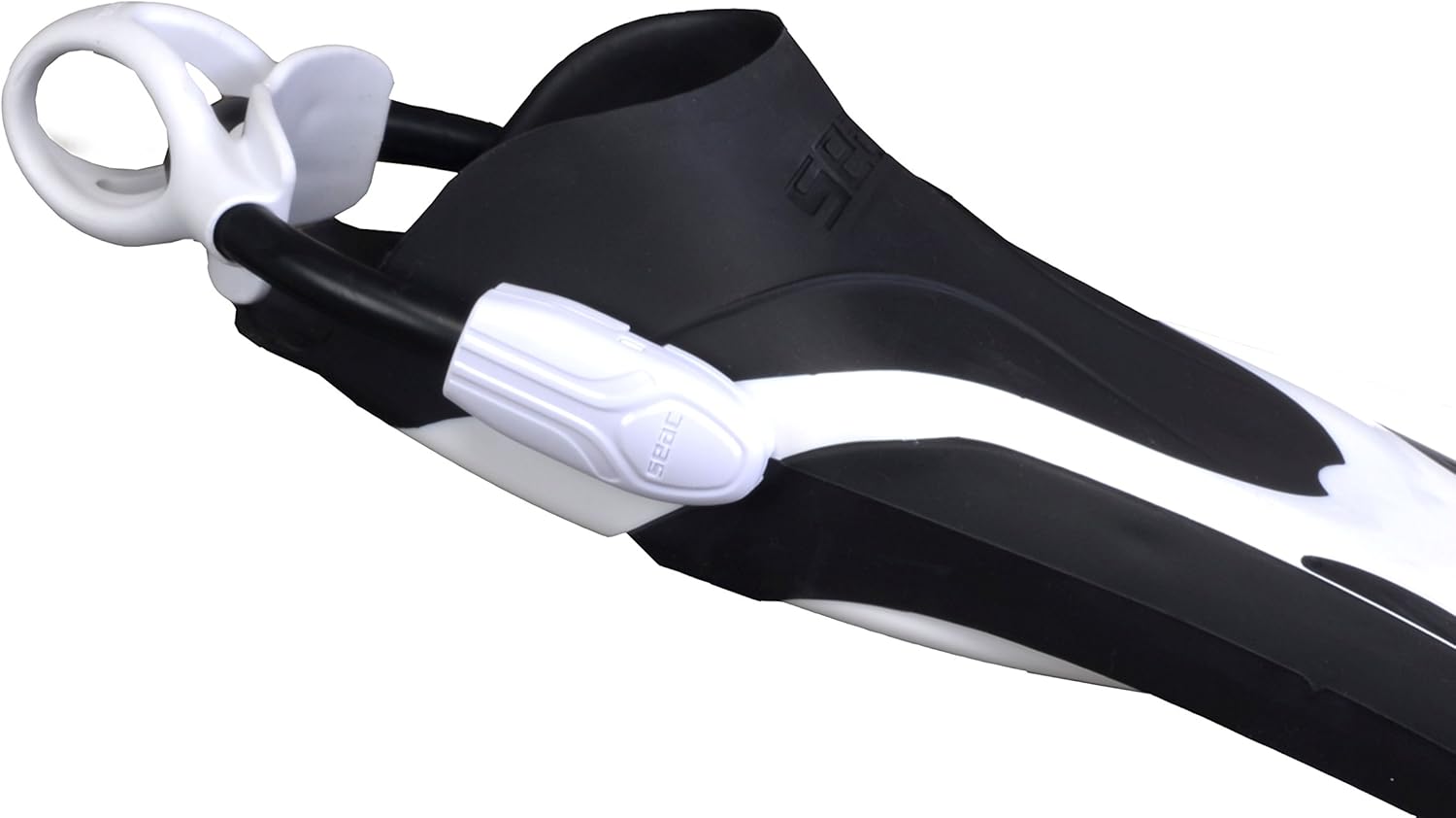 Seac Propulsion S Diving Fins with Elastic Strap, Made in Italy