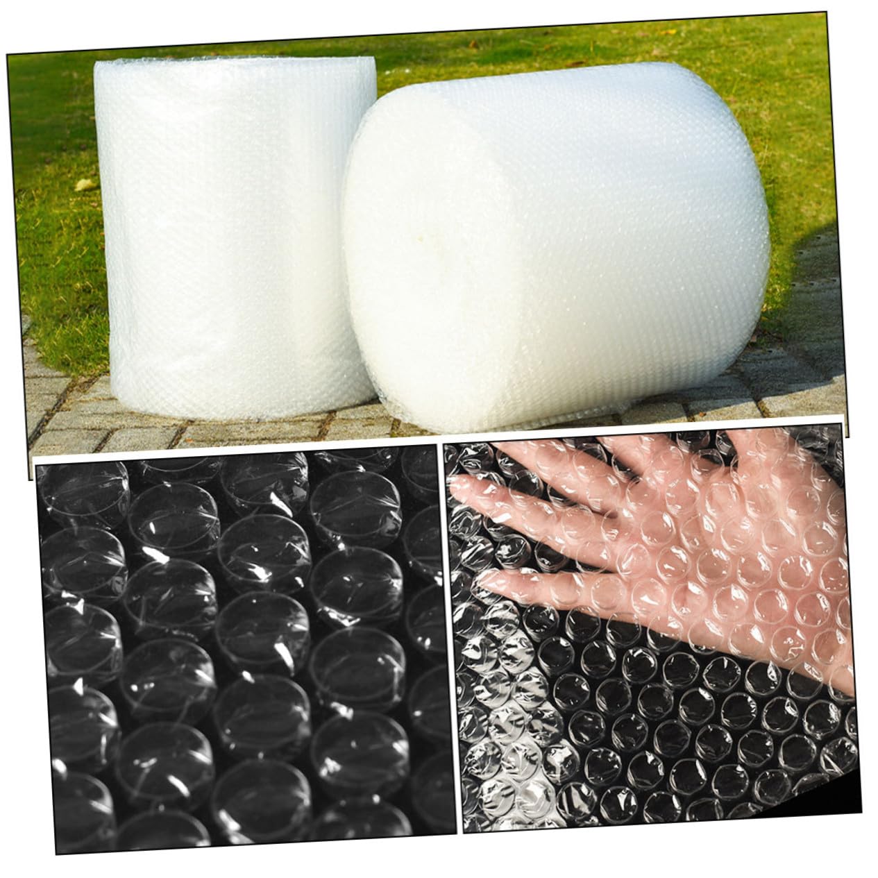 Healifty Película de Burbujas para Transporte Gruesa y Ecológica, Rollo de Embalaje Protector de Ldpe para Embalaje y Mudanzas de Suministros Deportivos y Electrónicos