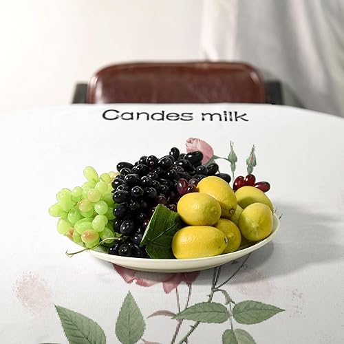 Miniatura 5 de Mantel de fábrica de manteles de 60 x 90 pulgadas, tabla de tamaños, personalizada, floral, rosa, rústico, manteles rectangulares para mesa de