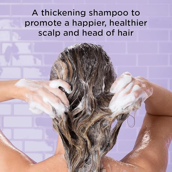 Noughty Get Set, Grow Hair Growth Shampoo Vegan Thickening Regrowth Repair Volumizing Hair Products No Sulfates No Parabens with Pea and Coffee Extract, 250 ml, 8.4 fl oz