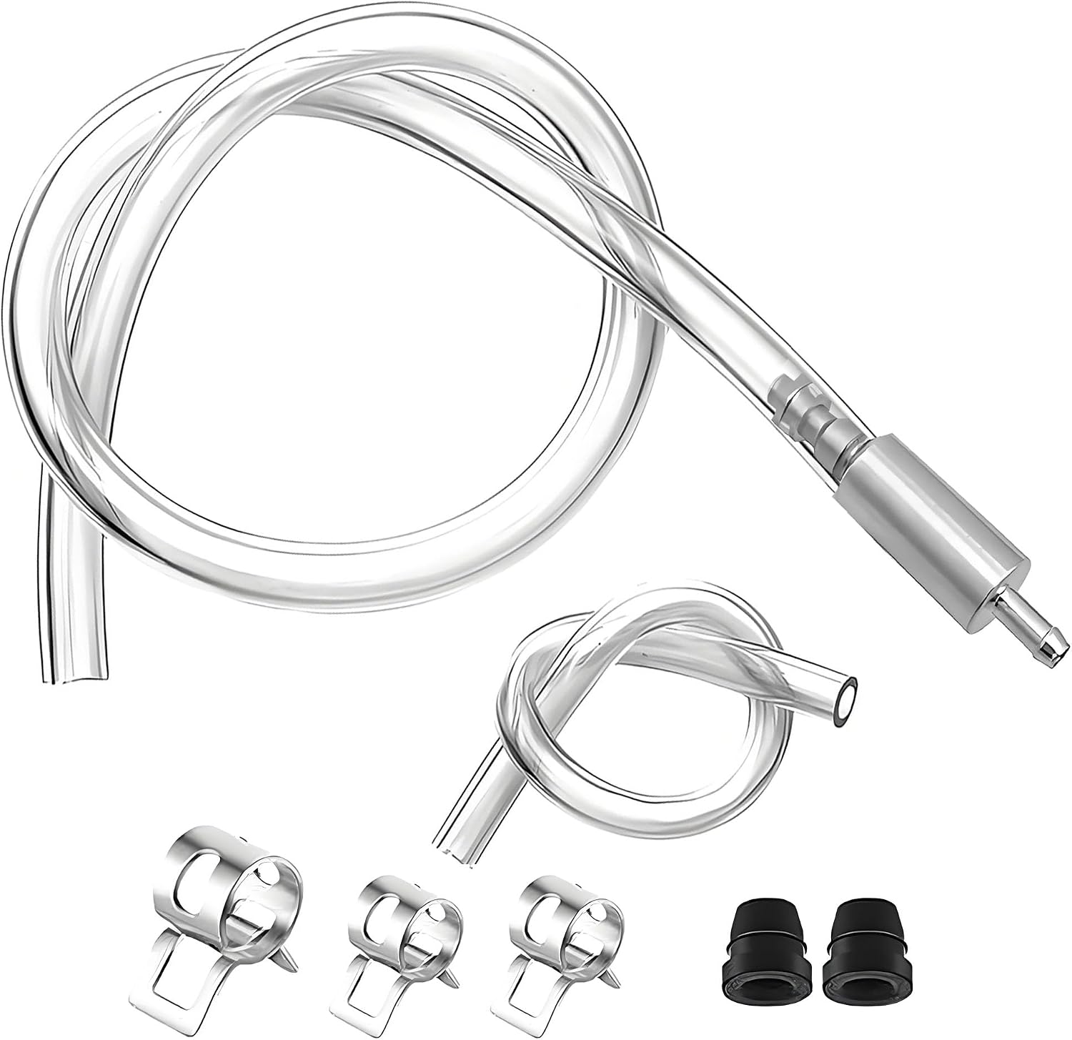 Brake Bleeder Kit, Hydraulic Disc Brake Bleeding Kit, Motorcycle Brake Bleed Kit Includes 100ML Syringe 50cm Hose and Brake Bleeder Hose Kit for Motorcycle Cars Brake System Repair Maintenance