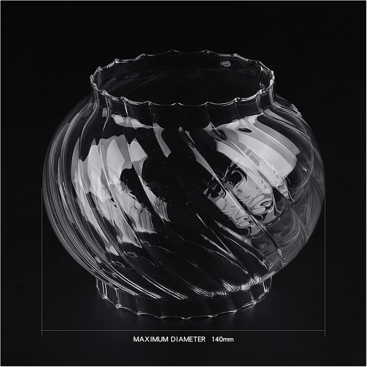 200a/b 242 Lantern Oil Lamp Glass Lampshade Outdoor Camping Lamp Replacement Glass Lantern Accessories for Camping Hiking Outage Camping Essentials Acces (Color : D160-X1-G) (D140)