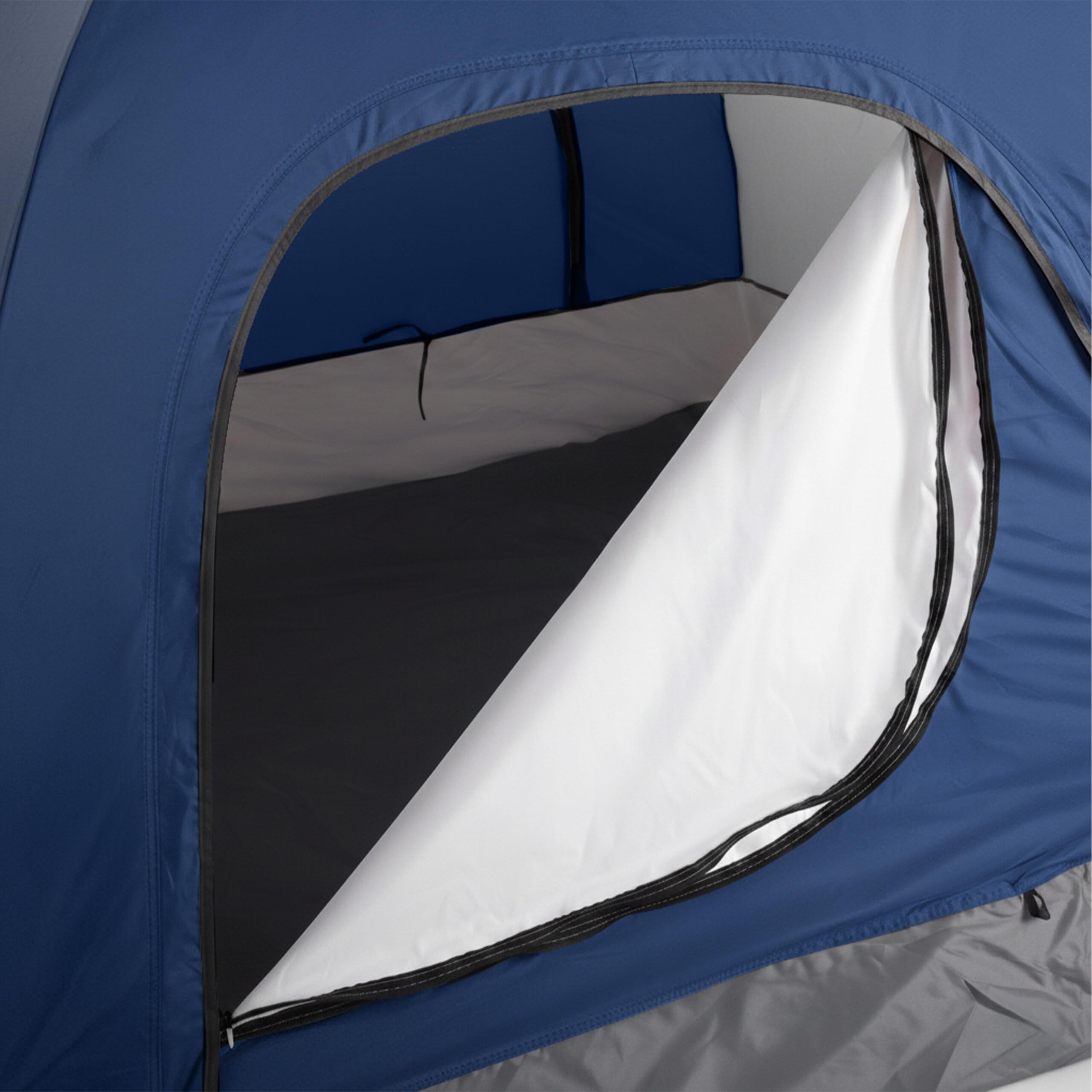 Relaxdays Tenda da campeggio pop-up, 135 x 200 x 200 cm, impermeabile, istantanea, piccola, UV 50+, blu