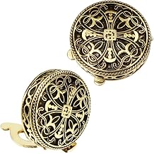 AMITER Button Covers for Men Vintage Cufflinks for Mens ShirtBest Cufflinks Gifts for Wedding Party Business