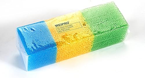 Miniatura 9 de Filtro interno para tanque de peces con filtración de esponja bioquímica de 3 etapas, bomba de filtro sumergible de flujo de agua ajustable de 10 W