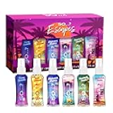 Escapes Body Mist Set - Perfumes for Women - Everyday Body Spray for Women - Vegan, Cruelty Free Fragrances - Travel Size Gift Set - 6 pcs