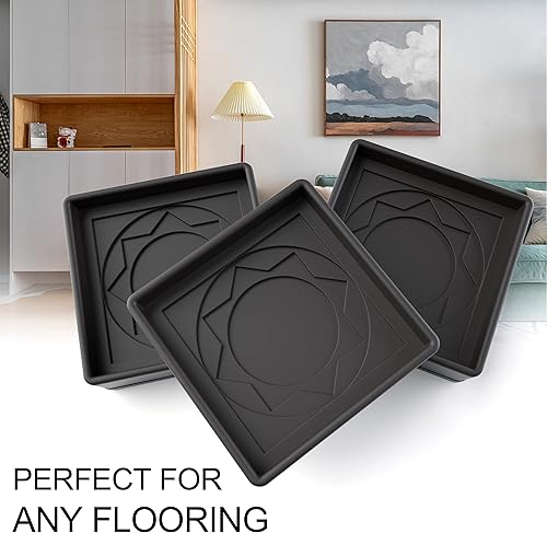 Miniatura 14 de Posavasos para muebles, 8 unidades, 2 pulgadas, almohadillas antideslizantes para muebles, suelos de madera dura, patas de goma para muebles