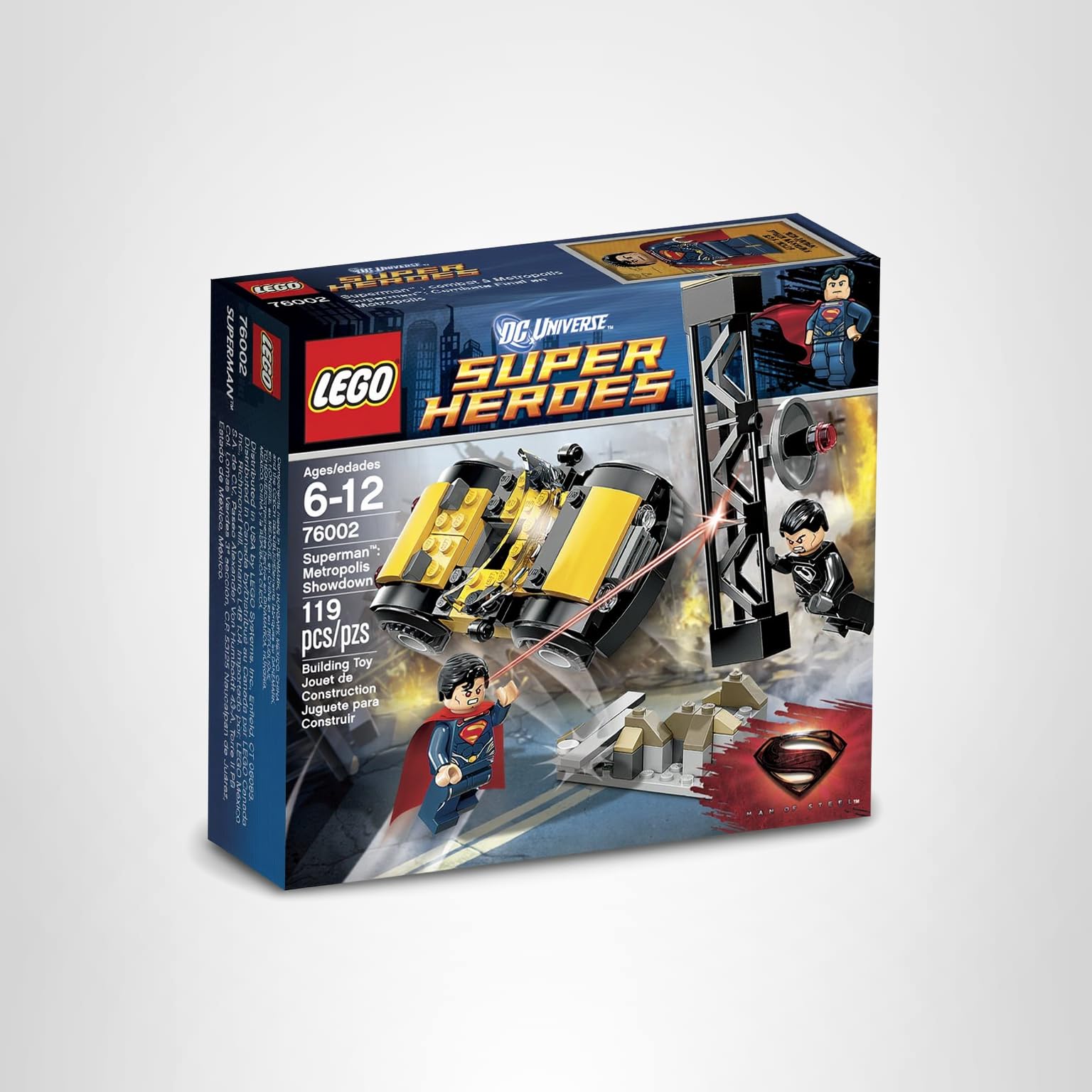 Amazon.com: LEGO Superheroes Superman Metropolis Showdown 76002