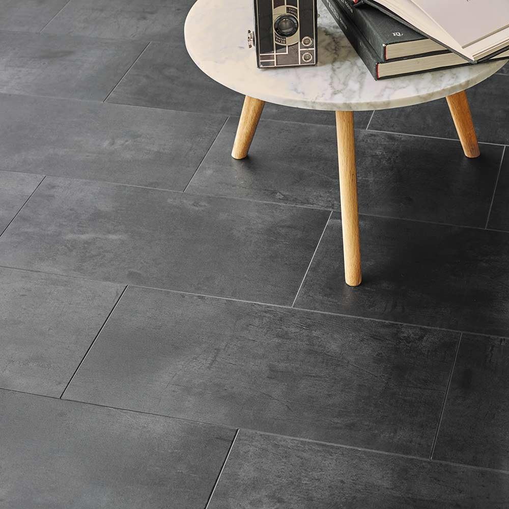 Click Vinyl Tarkett Starfloor Click 55 | Vintage Zinc Black 1.75 m²