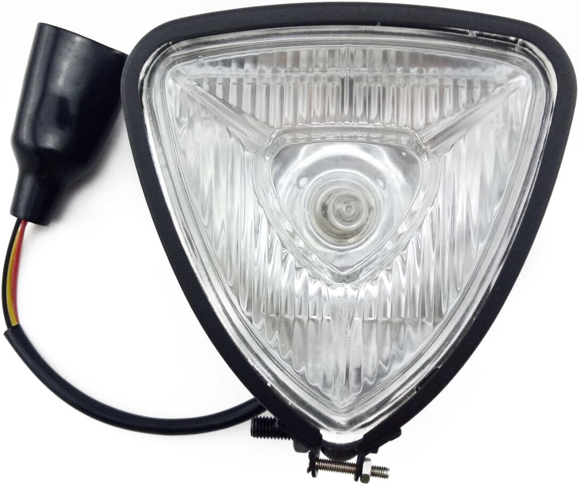Motorcycle Headlight 12V High Low Beam H6 35/35W Bulb Bobber Chopper Cafe Racer Brat