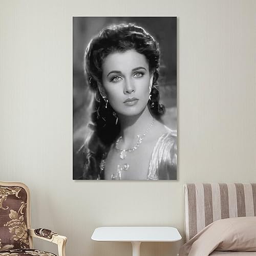 Miniatura 7 de Vivien Leigh - Póster conmemorativo de actriz de cine famosa, 30 regalos, lienzo de pintura, arte de pared, impresiones de cuadros decorativos,